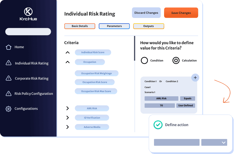 Configurable Risk Scoring